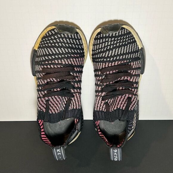 Unisex ADIDAS NMD R1 STLT Solar Pink Athletic Shoes / Size 5M - 6W - Picture 5 of 9